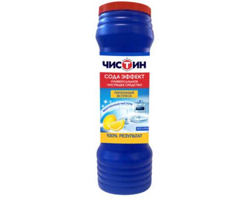 Чистящее средство 400 г, ЧИСТИН "Лимонный всплеск", порошок, 601980