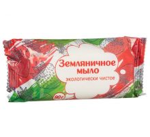 Мыло туалетное 90 г, "Земляничное" АГРОПРОМ-ЮГ, натуральное, 609768