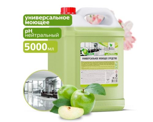 Универсальное моющее средство (концентрированное, нейтральное) 5 кг Clean&Green CG8019