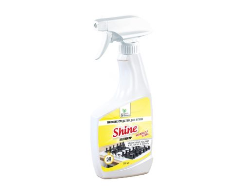 Моющее средство для кухни "Shine" антижир,  500 мл/триггер Clean&Green CG8075