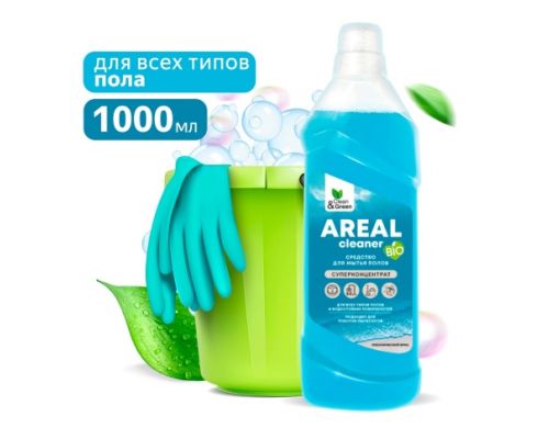 Средство для мытья пола Areal "Океанический бриз" (концентрат) 1 л  Clean&Green CG8136