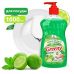 Средство для мытья посуды "Greeny" Premium "Лайм и мята" с дозатором 1000 мл. Clean&Green CG8140