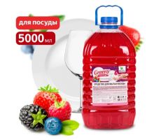 Средство для мытья посуды "Greeny" Light "Лесные ягоды" 5 л/ПЭТ Clean&Green CG8168