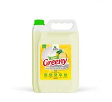 Средство для мытья посуды "Greeny" Light "Лимон" 5 л (ПЭНД) Clean&Green CG8414