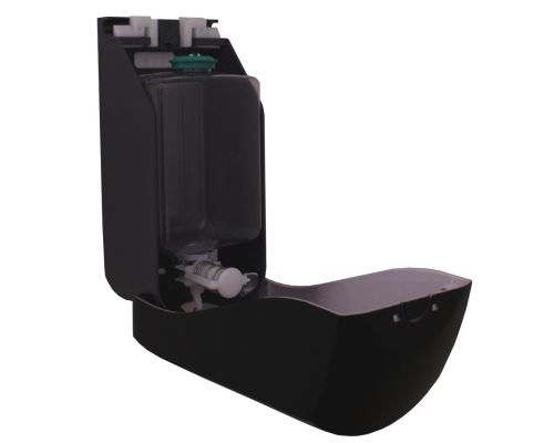 Дозатор для мыла Ksitex SD-1068B-1000 мл, пластик, черный