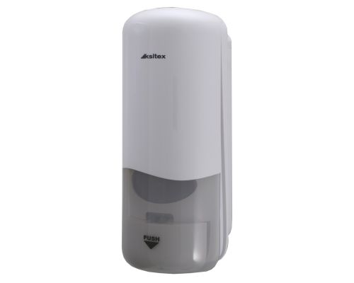Дозатор жидкого мыла Ksitex SD-913W-1000, 1000 мл, пластик, белый