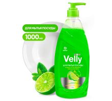 Средство для мытья посуды "Velly" Premium лайм и мята, 1000 мл, 125424