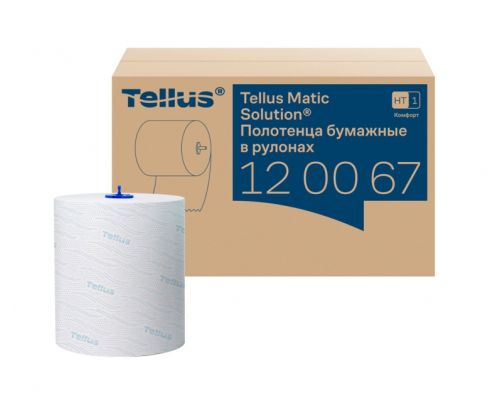 Полотенца бумажные рулонные TORK (Система H1) Matic,  Advanced, 150 м, 2-слойные, белые, 120067