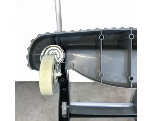 Тележка уборочная BRABIX, 2 съемных ведра 30 л, механический отжим, пластиковый каркас, фиксирующаяся ручка, 606661